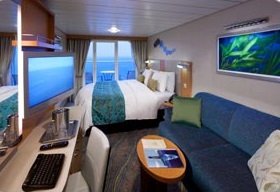 Oceanview Stateroom W/ Large Balcony - 1 C