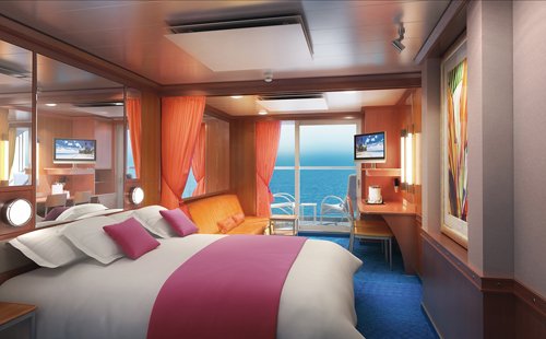 Club Balcony Suite W/ Sailaway Balcony - M X